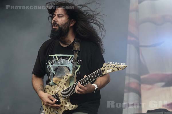 DEFTONES - 2016-06-10 - PARIS - Hippodrome de Longchamp - Main Stage - Stephen Carpenter